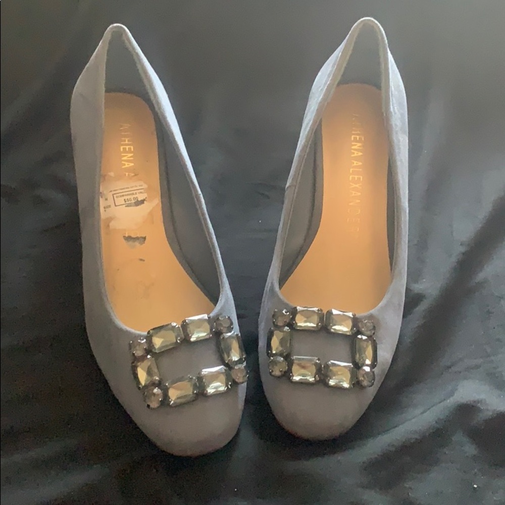 Athena Alexander Powder Blue Heels